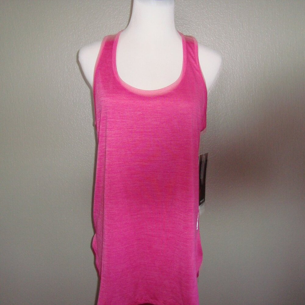 NWT Head Activewear Top Racerback Workout Tank Very Berry Heather Pink sz L